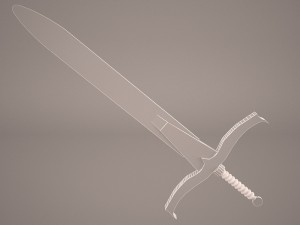 excalibe sword 3D Model