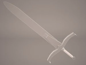 excalibe sword 3D Model