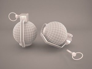 grenade Modelo 3D