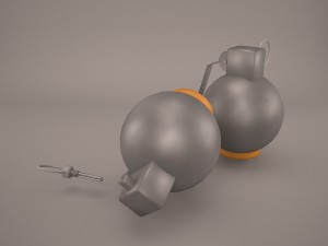 grenade Modelo 3D