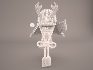 kabuto helmet 3D Model