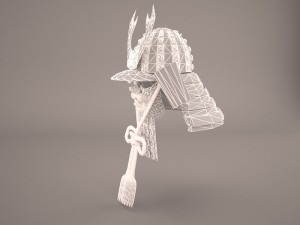 kabuto helmet 3D Model