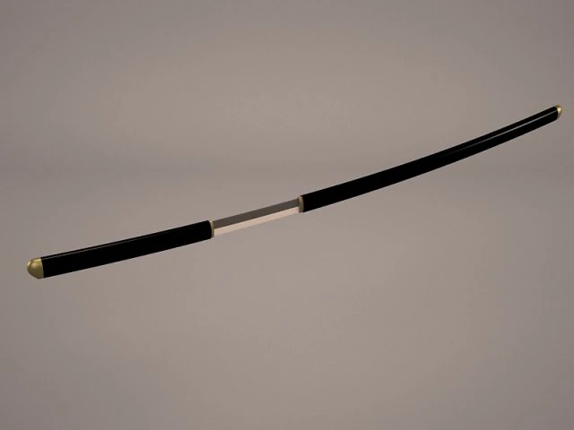 sakabato katana 3D Model .c4d .max .obj .3ds .fbx .stl .blend