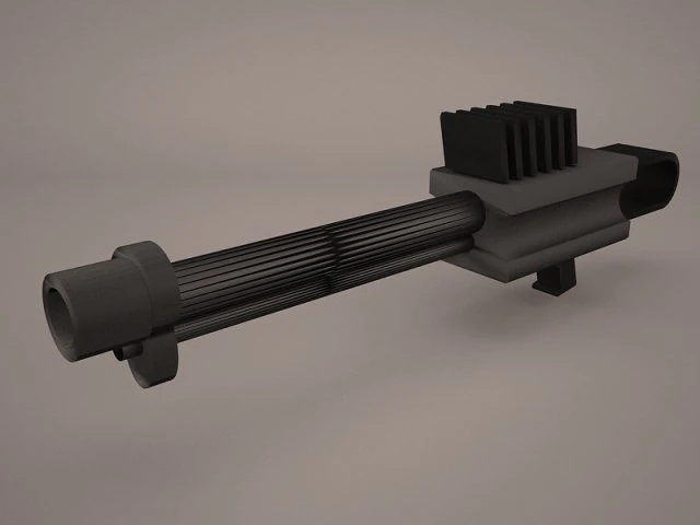 m18 recoilless rifle 3D Model .c4d .max .obj .3ds .fbx .stl .blend