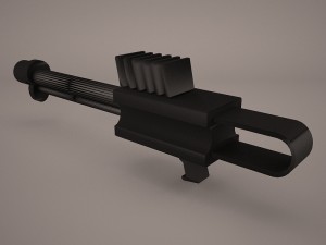 m18 recoilless rifle 3D Model