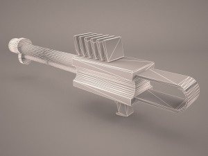 m18 recoilless rifle 3D Model