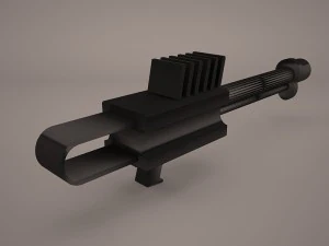 m18 recoilless rifle 3D Model