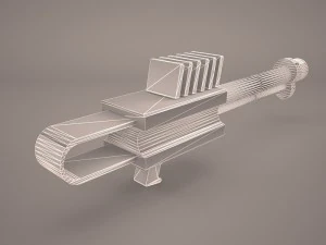m18 recoilless rifle 3D Model