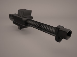 m18 recoilless rifle 3D Model
