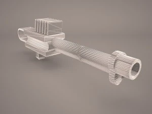 m18 recoilless rifle 3D Model