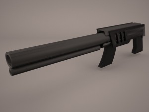 m18 recoilless rifle 3D Model