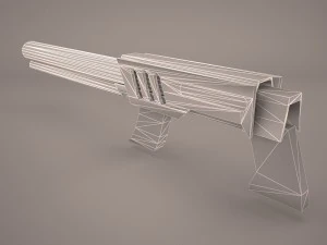 m18 recoilless rifle 3D Model