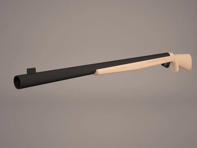 shotwinchester 1887 long 3D Model .c4d .max .obj .3ds .fbx .stl .blend