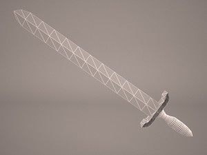 sword Model 3D