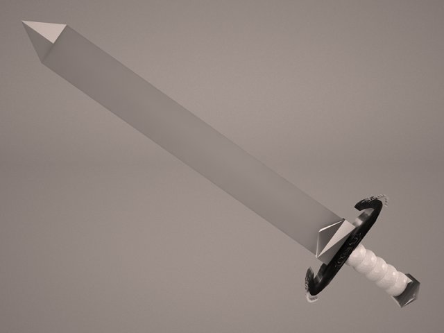sword Modelo 3D .c4d .max .obj .3ds .fbx .stl .blend 