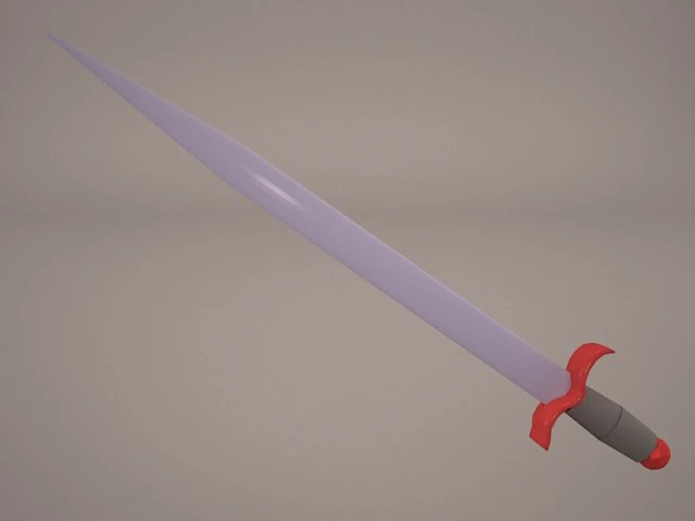 sword 3D Model .c4d .max .obj .3ds .fbx .stl .blend 