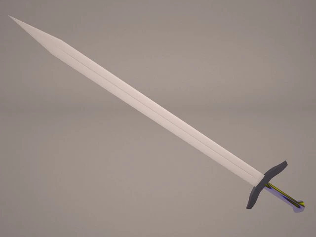 sword 3D Model .c4d .max .obj .3ds .fbx .stl .blend 