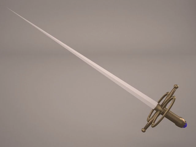 sword 3D Model .c4d .max .obj .3ds .fbx .stl .blend