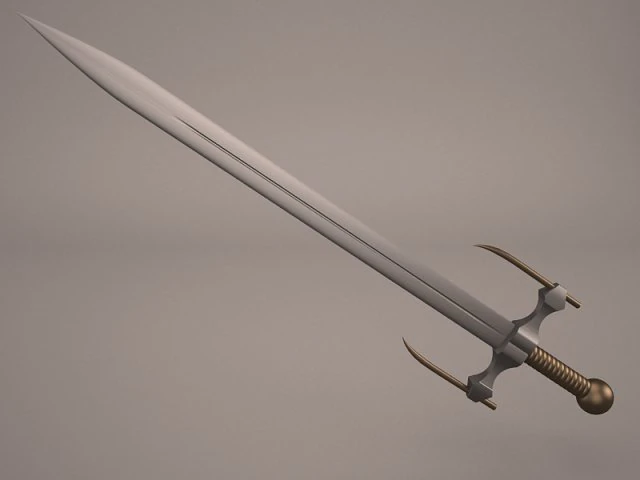 épée Modèle 3D .c4d .max .obj .3ds .fbx .stl .blend