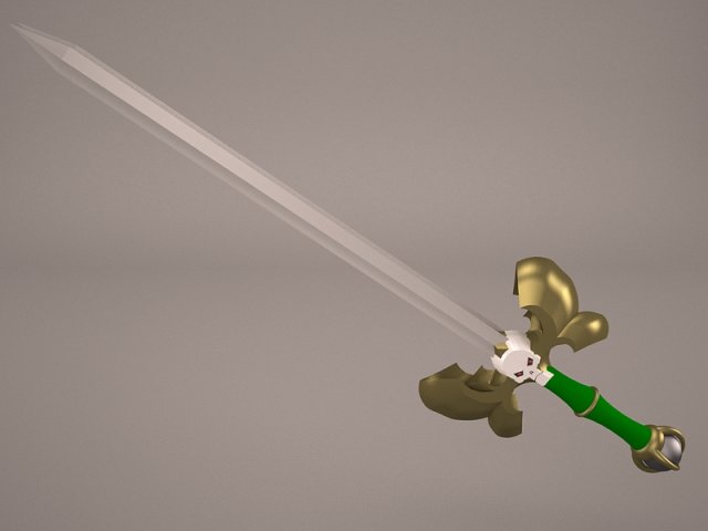 sword 3D मॉडल .c4d .max .obj .3ds .fbx .stl .blend 