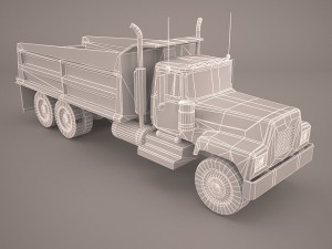 truck generic Model 3D