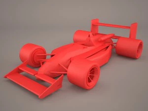 vettura di formula uno Modello 3D