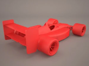 formula one car 3D Model