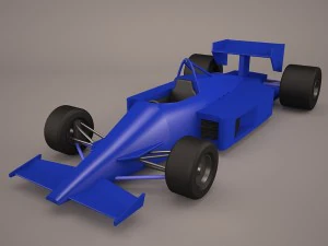 vettura di formula uno Modello 3D
