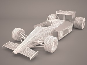 formula one car Modelo 3D