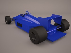 formula one car Modelo 3D