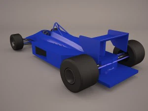 formule &eacute;&eacute;n auto 3D Model