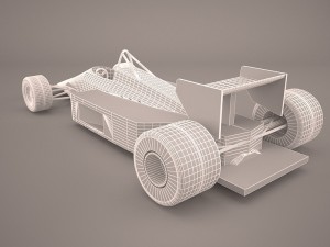 formula one car Modelo 3D