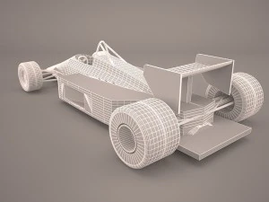 formule &eacute;&eacute;n auto 3D Model