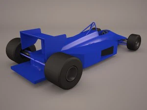 formule &eacute;&eacute;n auto 3D Model