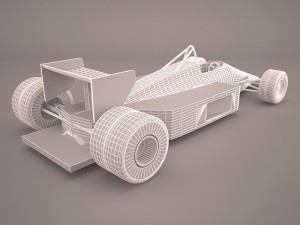 formula one car Modelo 3D