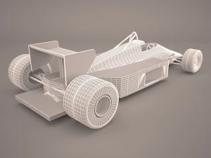 formule &eacute;&eacute;n auto 3D Model