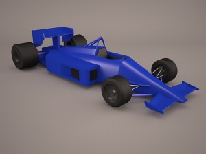 formula one car Modelo 3D