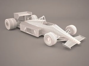 formule &eacute;&eacute;n auto 3D Model
