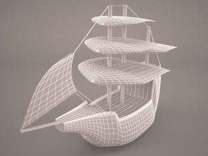 great dutch ship Modelo 3D