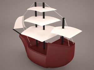 great dutch ship Modelo 3D