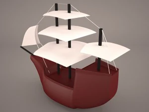 great dutch ship 3D Model