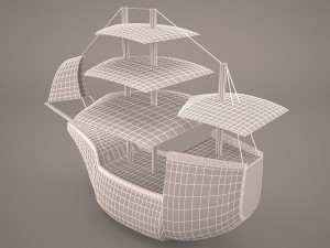 great dutch ship Modelo 3D