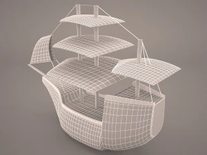 great dutch ship 3D Model