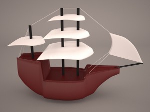 great dutch ship Modelo 3D