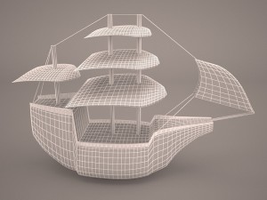 great dutch ship Modelo 3D
