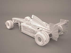 formula one car Modello 3D