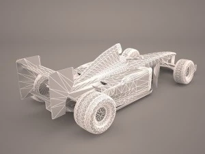 formula one car 3D Model