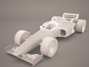formula one car Modèle 3D