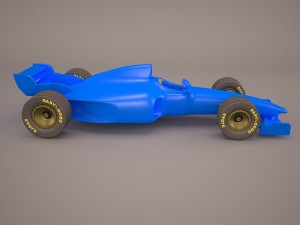 formula one car Modèle 3D
