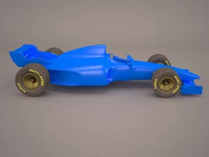 formula one car 3D Model